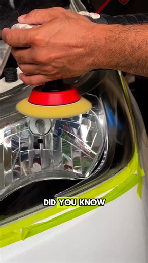 Headlight resto isn’t a quick fix like you see in tiktok marketing. It actually takes longer than interior detailing. From sanding to buffing, we do it the right way. That’s why it hits different! 💥#headlightrestoration #lucenacity | Ecto's Germ Buster