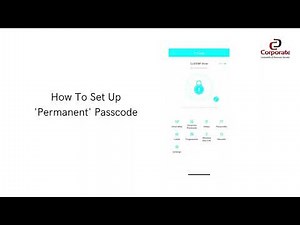 TTLock - Creating Custom Passwords | Corporate Locksmiths