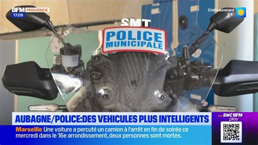 Aubagne: la police équipée d'un boitier pour rendre les véhicules plus intelligents