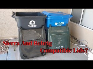 Are Rehrig and Sierra Lids Compatible? (Garbage Can Workshop)