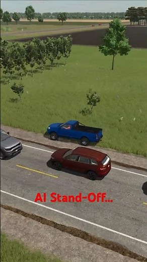 AI Traffic Stand-Off... - Farming Simulator 25