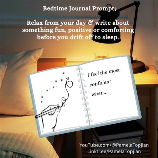 Our evening journal prompt…