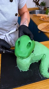 Baby Dragon Flame Cake! A blaze of flavor in every slice 🔥🐉 | Chefclub Network