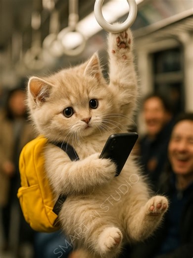 Cat in metro Welcome to Smart Ai Studio! 🎬✨ We create original, high-quality AI-powered videos — from cute and fun creations to dynamic and exciting AI scenes. Every video is crafted from scratch with care and creativity. Subscribe and enjoy the world of smart AI content! Follow us on more platforms: ►Instagram: https://www.instagram.com/smart_ai_studio/ ►Twitter: https://x.com/SmartAiStudio ►Facebook: https://www.facebook.com/people/Smart-AI-Studio/61560605466575/ ►YouTube: https://www.youtube