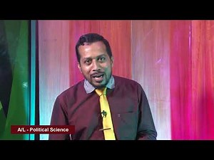 NIE Guru Gedara | A/L Political Science - Lesson 01 - Tamil Medium - 2020.04.26 - 04.00AM