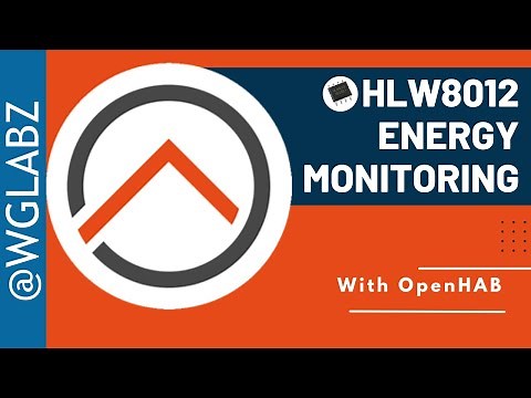Energy monitoring using HLW8012 and OpenHAB