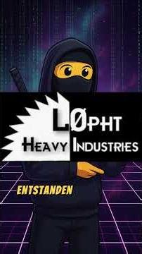 "We can shut down the internet in 30 minutes" - Lopht Heavy Industries