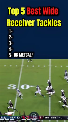 Best Wide Receiver Tackles 🏈💀