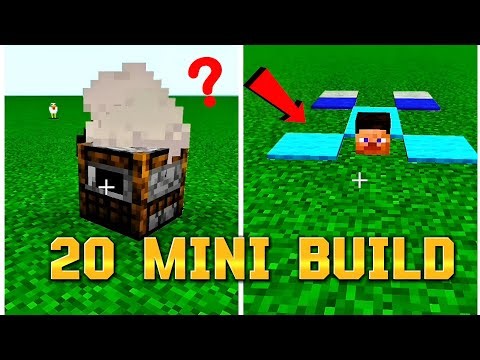 20 EASY Minecraft Mini Builds for Beginners 🔥 (Quick & Creative Hacks)
