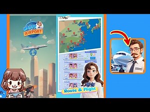 Happy Airport: Simulator Gameplay - Airlines Management