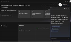 IBM Software Hub AI Assistant powered by Generative AI in IBM Software Hub 5.2: Enhancing administrative user experience and productivity
