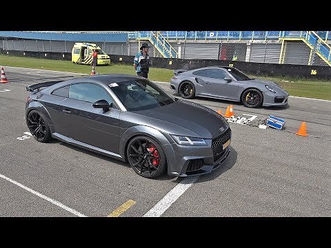 Audi TT RS Plus vs Porsche 991 Turbo S