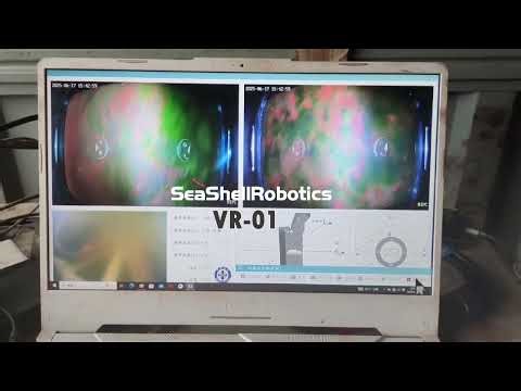 Inspection ROV Robot Efficient Underwater hull Inspection at ports with Turbid Water Camera