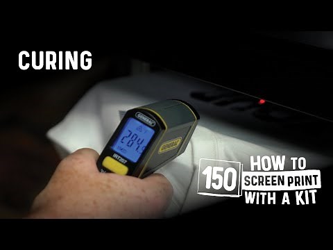 Curing Plastisol & Water-Based Screen Printing Ink