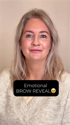 Enjoy this wholesome Brow Reveal 🥹🤎✨ After being crap at posting, I thought I’d treat you all to this little set of Hyper Realism Brows from today.✨ How cute is my client by the way, she came to me after struggling with hair loss on her brows due to thyroid issues. When she saw her new brows she said these were the brows she once had 🥲💗 Technique - Hyper Realism Brows Cost - £250 Lasts - 2/3 years with annual touch ups reccomended to maintain results. #Browreveal #nanobrows #fluffybrows #liv