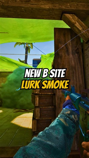 Lurking and Smoking on Mirage in CS2 Strategy Guide