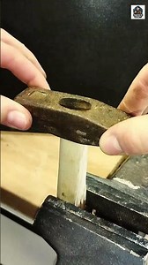 🔨Proper Way to Fit a Hammer Head!💥#HammerFix #handtools