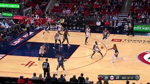 Kenyon Martin Jr. throws down the two handed slam