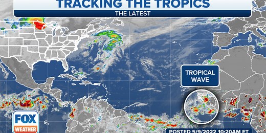 First tropical wave of 2022 Atlantic hurricane season forms near Africa