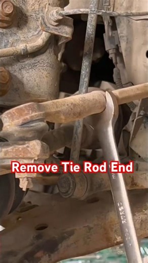 Mechanic Tricks | Remove Tie Rod End #mechanic #automotive #suspension #tools #carparts #balljoint