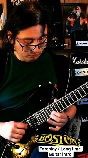 Boston - Foreplay / Long time ( Guitar intro )
