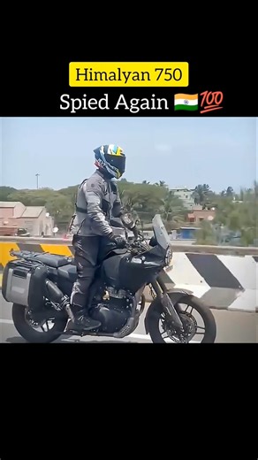 Royal Enfield Himalayan 750 First Look 👀 Testing Images Leaked!🤯