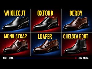 Every Formal Shoe Explained