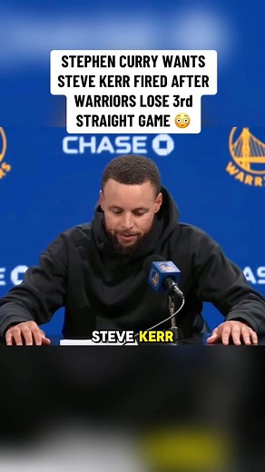 Stephen Curry WANTS Steve Kerr FIRED after Golden State Warriors lose to the Portland Trail Blazers 😳 #warriors #stephencurry #portlandtrailblazers #nba #stephcurry | Thedangerousai