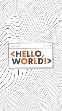 Why every coder starts with “Hello, World” 👨‍💻 #HelloWorld #LearnCoding #ProgrammingBasics #BCA