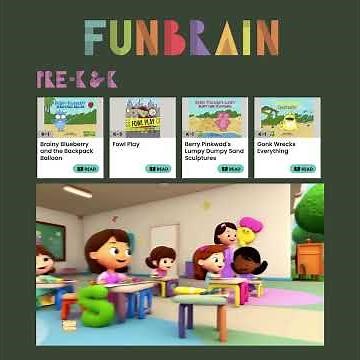 Funbrain.com – The Best Learning Website for Kids! 🎉📚