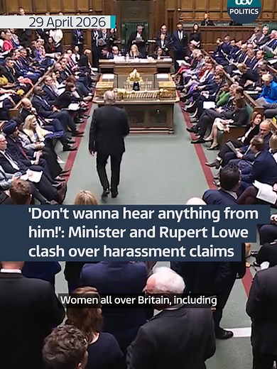 Education Secretary Bridget Phillipson clashes with Restore Britain MP Rupert Lowe in the House of Commons over claims of harassment #politics @itvnews
