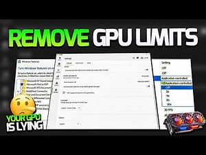 Your GPU Is Killing Your FPS – Remove These Limits & Boost FPS Instantly