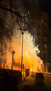 🥁Love the digital part of the nocturnas #vuurwerk #valencia #fallas #fireworks | European Fireworks