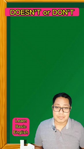 9.8K views · 123 reactions | Doesn't or Don't? Basic English Grammar Tutorial #anosaenglish #paanogamitin #doesnt #doesnot #dont #DONOT #verbs #howto #useinasentence #reelsviral #reelsvideo #fbreels #facebookreels #leaeningbuddy #englishgrammar #englishteacher #tagalogtutorial | Learning Buddy | Facebook