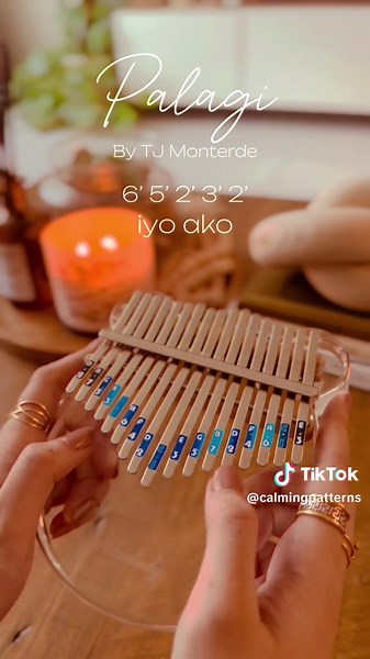 Easy Kalimba Tabs for Beginners | Palagi by TJ Monterde