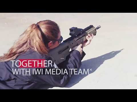 Lovie shooting IWI X95 ** 2017 Shooting Illustrated Rifle of the Year**