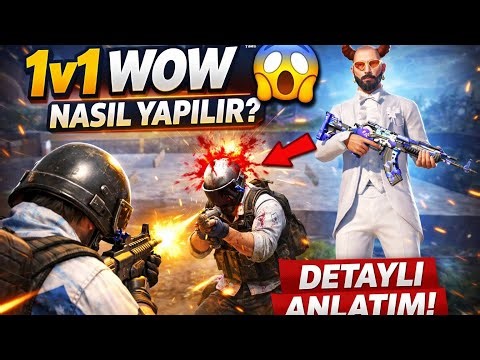 How to play PUBG Mobile 1v1 WOW? 🔥 (Detailed Explanation)