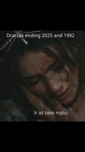 Dracula Ending Scene 2025 Vs 1992