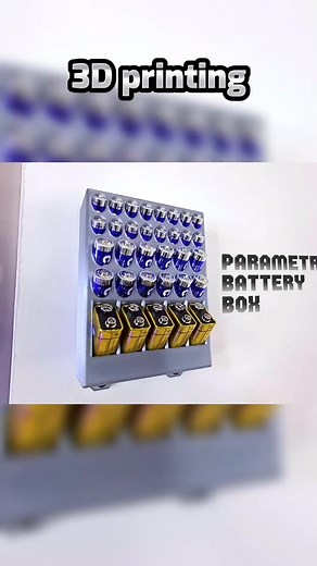 Give the battery a home 🏠 #3dprinting #additivemanufacturing #engineering #diyproject #rpworldtiktok #3d #mechanical #industrial #sla #batterybox