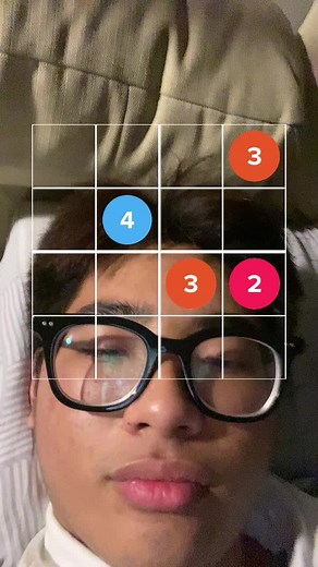 Number Matching Game Challenge with Colorful Circles