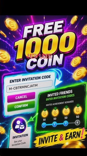 How to Get 1000 Free Coins Using an Invitation Code #efootballupdate #efootball2026#efootball#shorts