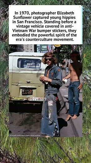 San Francisco Hippies and Anti-War Protest (1970) #1970sCounterculture #SanFrancisco #History