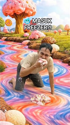 Didorong ke Freezer‼️ Uncis Malah Masuk Surga Es Krim?!