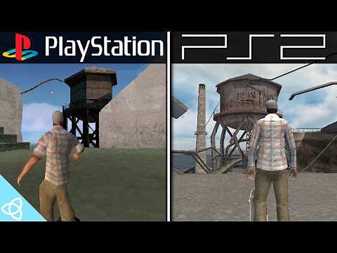 Tony Hawk's Pro Skater 4 - PS1 vs. PS2 (Obsessively Comparing Both Versions) | Side by Side