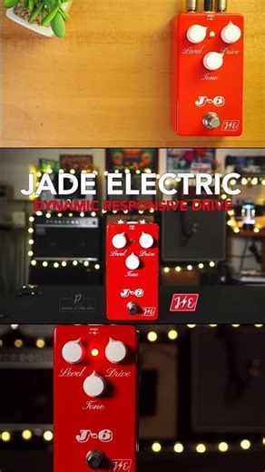 Jade Electric Pedals J-6 Dynamic Overdrive #guitarpedals #overdrive #overdrivepedal #pedaloftheday