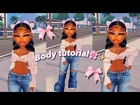 Realistic Body Tutorial🎀🌸✨| BERRY AVENUE RP