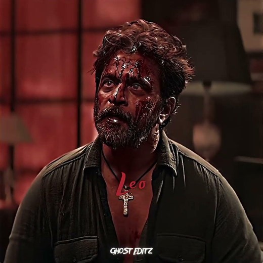 bro's aura🗿📈 [leo edit] |thalapathy vijay| #shorts | Upscaled by TensorPix in the Video|