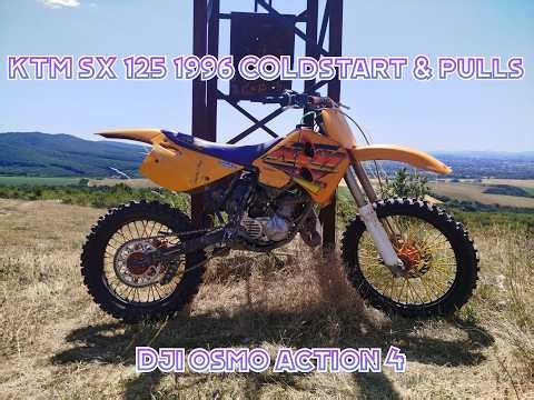 KTM SX 125 1996 Cold Start & Some early season pulls (New Camera!)