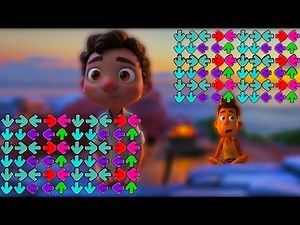 Friday Night Funkin but it's Pixar's Luca Vs Alberto ( FNF ) - mod