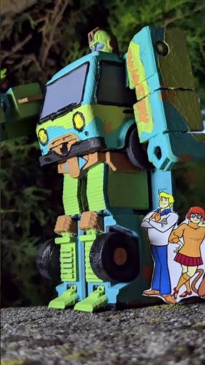 Autobot Mystery Machine: a 3D Printed Transformer